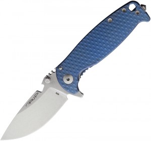 DPx HEST/F Urban Framelock Blue Ti  folding knife