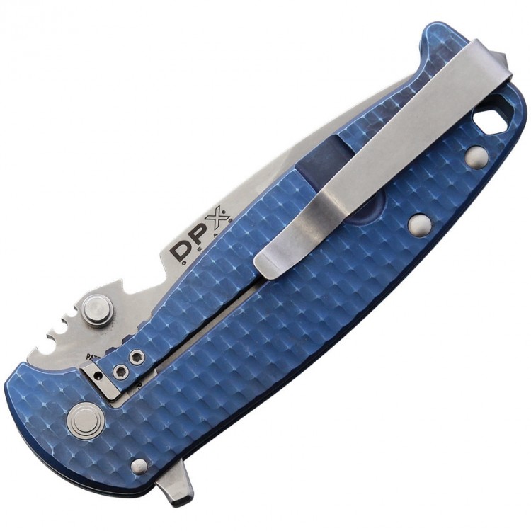 DPx HEST/F Urban Framelock Blue Ti  folding knife DPx HEST/F Urban Framelock Blue Ti  folding knife