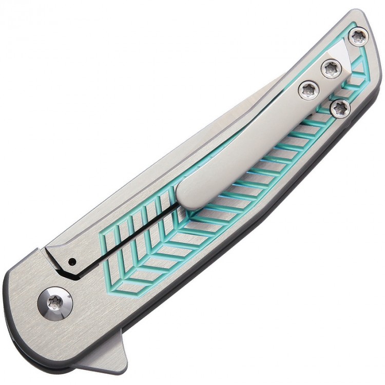 Alliance Designs Scout Framelock folding knife green Alliance Designs Scout Framelock folding knife green