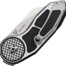 Cuchillo Cuchillo plegable Begg Knives Micro Burst Button Lock, Black