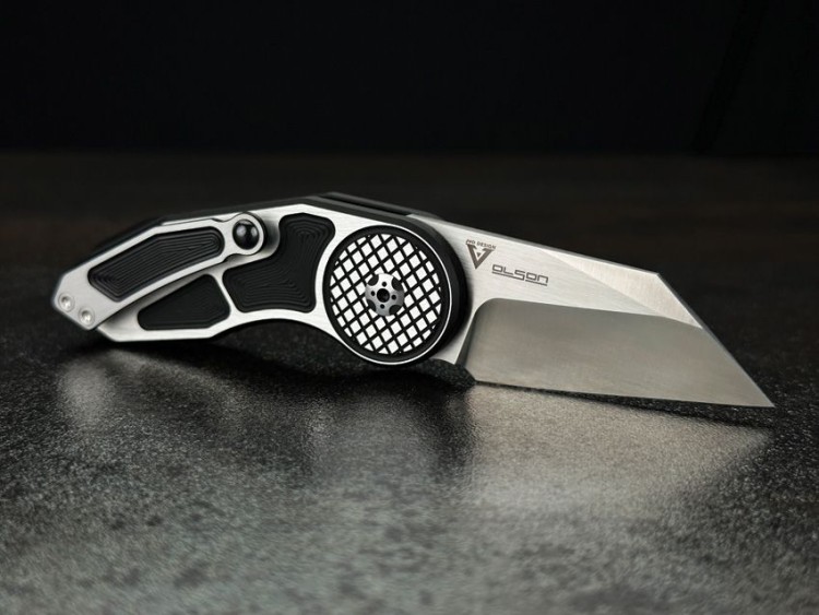 Taschenmesser Begg Knives Micro Burst Button Lock, Black