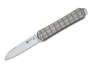 Fox Knives Vulpis 130 Grenade Pattern | Titanium