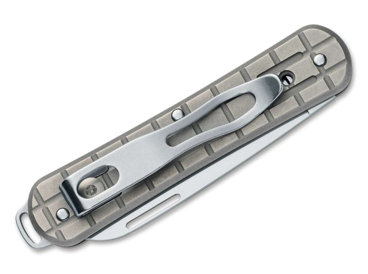 Fox Knives Vulpis 130 Grenade Pattern | Titanium Fox Knives Vulpis 130 Grenade Pattern | Titanium