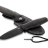 Feststehendes Messer LionSteel ACHA Micarta Black PVD