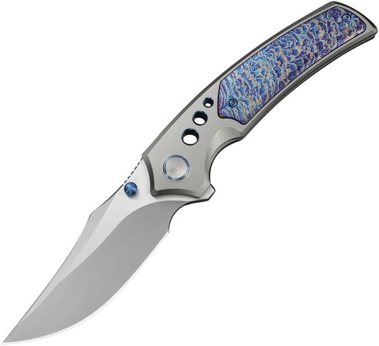 Taschenmesser WE Knife Skynix M390 | Titaniun & Flamed Ti