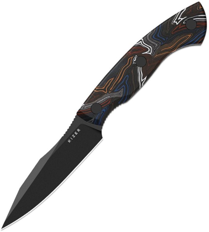 Cuchillo Cuchillo | Navajas Kizer Cutlery Hissbite | CPM-3V | G10 