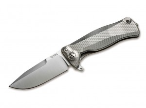 Lionsteel SR-22 Titanium folding knife grey SR22G