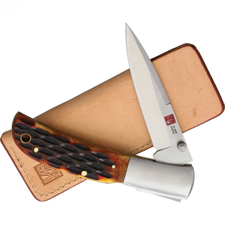 Al Mar Falcon Lockback Bone folding knife Al Mar Falcon Lockback Bone folding knife