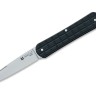 Fox Knives Vulpis 130 Grenade Pattern Aluminum | Black