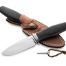 Feststehendes Messer LionSteel ACHA Micarta Black