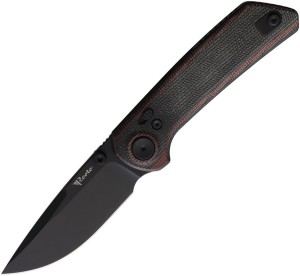 Taschenmesser Reate Knives PL-XT | Black/Red PVD