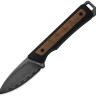 Cuchillo Cuchillo | Navajas Kizer Whiskey Jack Damascus Black G10 & Mkuruti