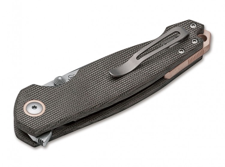Cuchillo Cuchillo plegable Viper Katla Satin Canvas Micarta Green Cuchillo Cuchillo plegable Viper Katla Satin Canvas Micarta Green