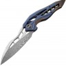 Складной нож We Knife Arrakis Heimskringla Damasteel 906DS-1