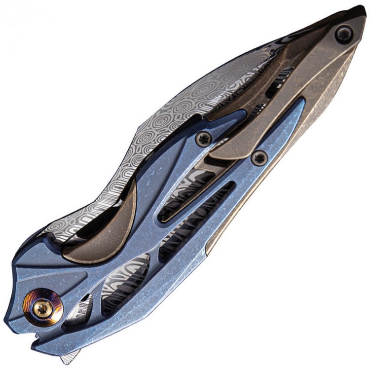 Cuchillo We Knife Arrakis Heimskringla Damasteel 906DS-1