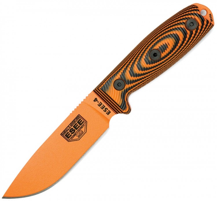 Cuchillo ESEE Esee-4 3D G10, orange