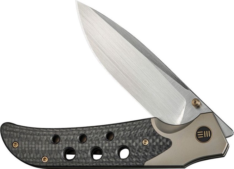 WE Knife WE-Guthrie Champagne Titanium Twill CF WE Knife WE-Guthrie Champagne Titanium Twill CF