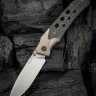 WE Knife WE-Guthrie Champagne Titanium Twill CF