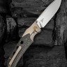 WE Knife WE-Guthrie Champagne Titanium Twill CF