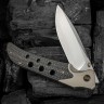 WE Knife WE-Guthrie Champagne Titanium Twill CF
