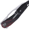 Cuchillo Cuchillo plegable | Navajas CRKT Nucleus 12C27 Steel | G10 Red & Black