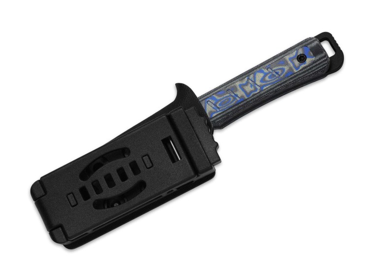 Cuchillo Cuchillo | Navajas Kizer Whiskey Jack 10V Black Norplex UltreX Micarta & Multicolored Vortex Micarta