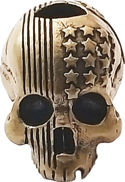 Coeburn Tool | Route 66 Flag Skull Bead
