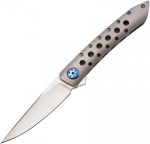 Складной нож Alliance Designs Anchovy Framelock Gray titanium