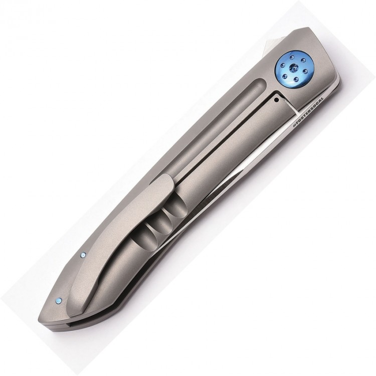 Alliance Designs Anchovy Framelock Gray titanium Alliance Designs Anchovy Framelock Gray titanium