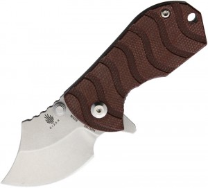 Kizer Cutlery Flip Shank Framelock Brown folding knife