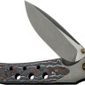 Cuchillo Cuchillo plegable WE Knife WE-Guthrie Titanium Gray Nebula CF