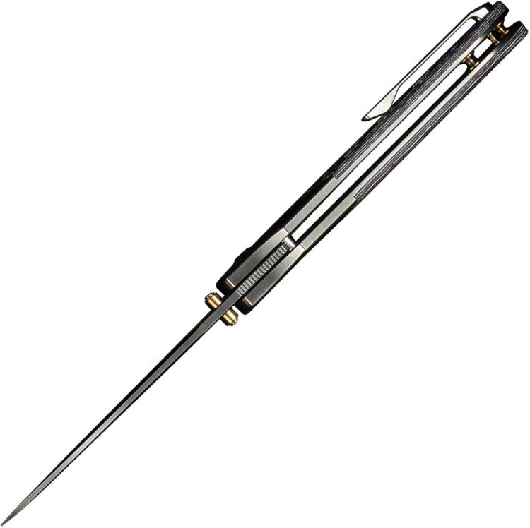 WE Knife WE-Guthrie Titanium Gray Nebula CF WE Knife WE-Guthrie Titanium Gray Nebula CF