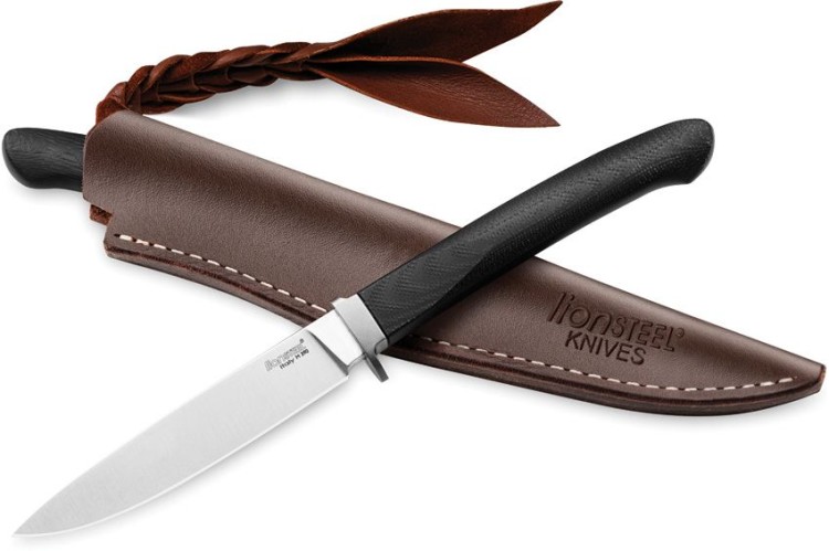 Feststehendes Messer Lionsteel AGO Fixed Blade Black | G10 Feststehendes Messer Lionsteel AGO Fixed Blade Black | G10