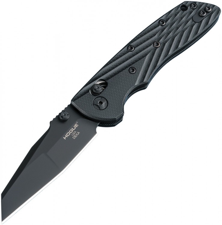 Складной нож Hogue Deka Able Lock folding knife, wharncliffe, black