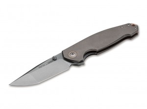 Viper Katla Stonewash folding knife titanium V5982TI
