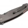 Складной нож Viper Katla Stonewash folding knife titanium V5982TI