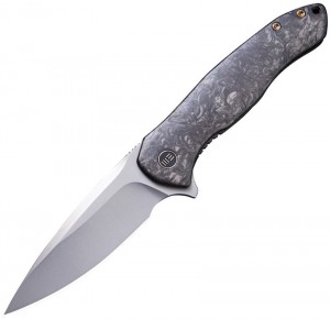 We Knife Kitefin folding knife marbled carbon fiber 2001A