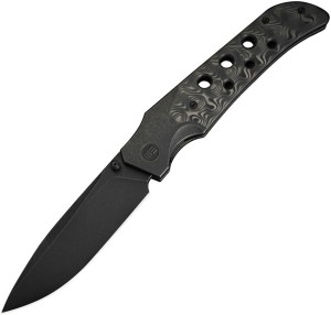 Cuchillo plegable WE Knife WE-Guthrie Titanium Black Rose CF
