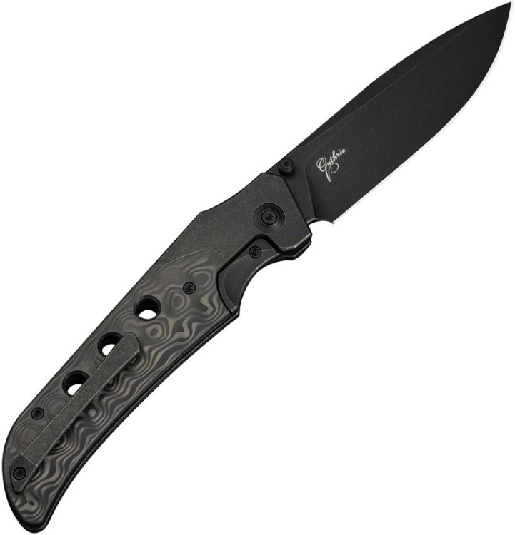 WE Knife WE-Guthrie Titanium Black Rose CF WE Knife WE-Guthrie Titanium Black Rose CF