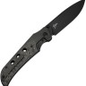 Cuchillo Cuchillo plegable WE Knife WE-Guthrie Titanium Black Rose CF