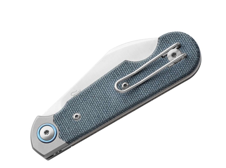 MKM Jaques | Ti Micarta Denim MKM Jaques | Ti Micarta Denim