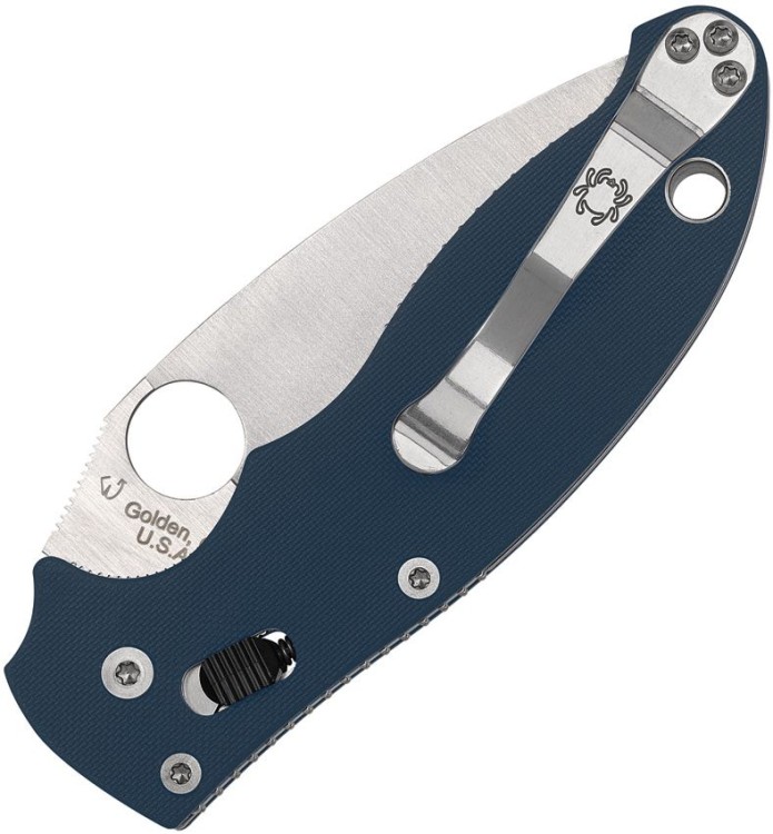 Taschenmesser Spyderco Manix 2 | CPM SPY27 | G10 Blue Taschenmesser Spyderco Manix 2 | CPM SPY27 | G10 Blue