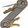 Ключница KeyBar Carved | Titanium