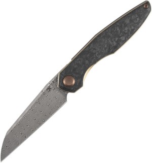 Kansept KnivesHalide Shredded CF | Damascus 
