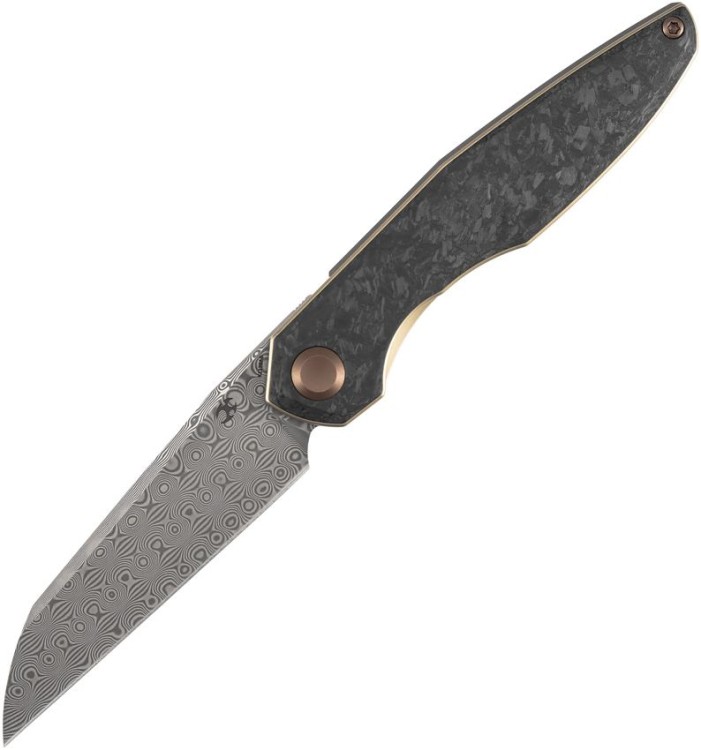 Kansept KnivesHalide Shredded CF | Damascus 