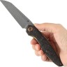 Kansept KnivesHalide Shredded CF | Damascus Kansept KnivesHalide Shredded CF | Damascus
