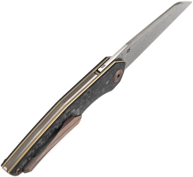 Kansept KnivesHalide Shredded CF | Damascus 