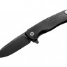 Складной нож Lionsteel ROK Aluminium black folding knife black ROKABB