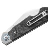 Cuchillo Cuchillo plegable | Navajas MKM Jaques | Ti CF Dark Matter Black