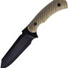 Cuchillo Cuchillo | Navajas Toor Zenith | Fixed Blade Spitfire Green